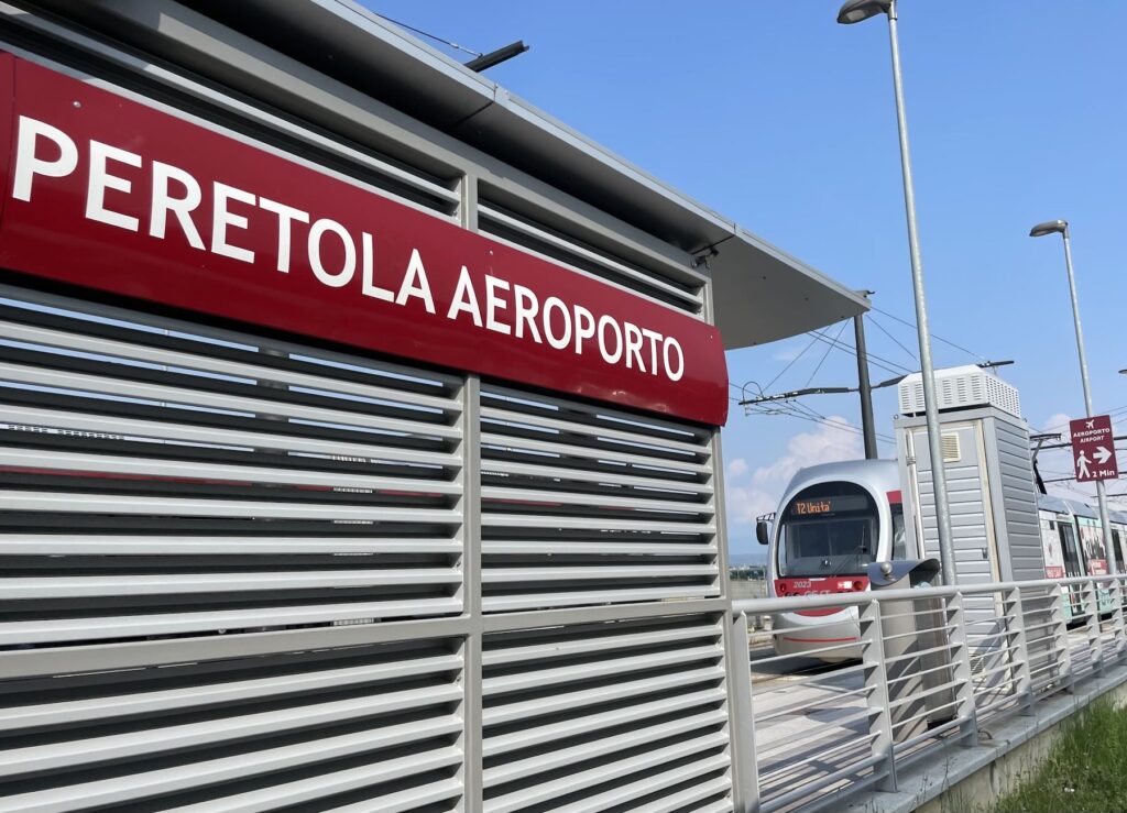 Tram from Florence Airport to the City Center