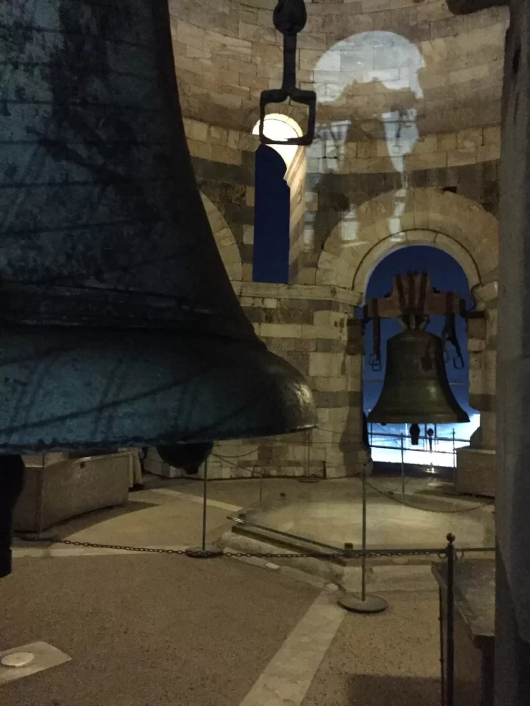 Top Tips for Visiting the Leaning Tower of Pisa 5 Inside the Tower of Pisa - Bells