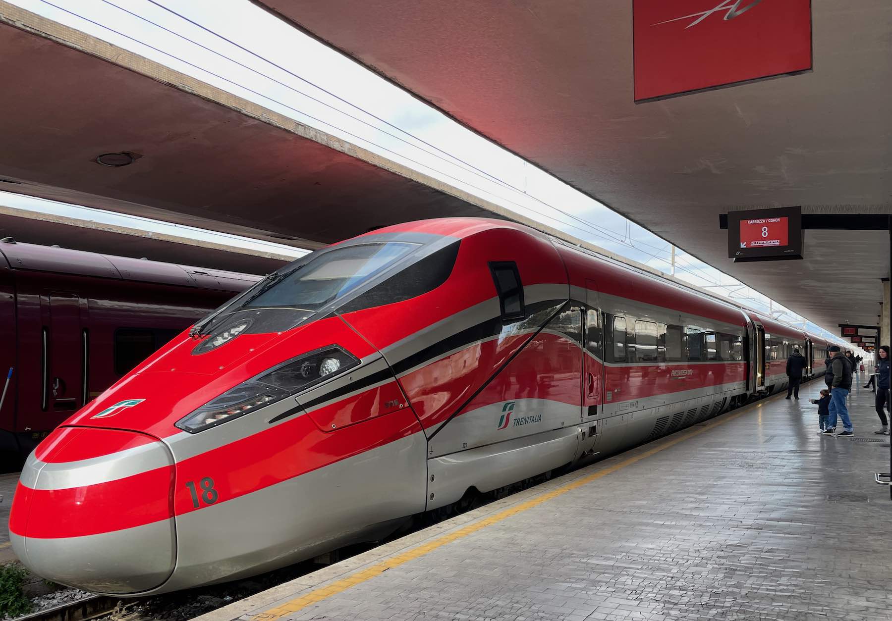 Trenitalia's high-speed train 