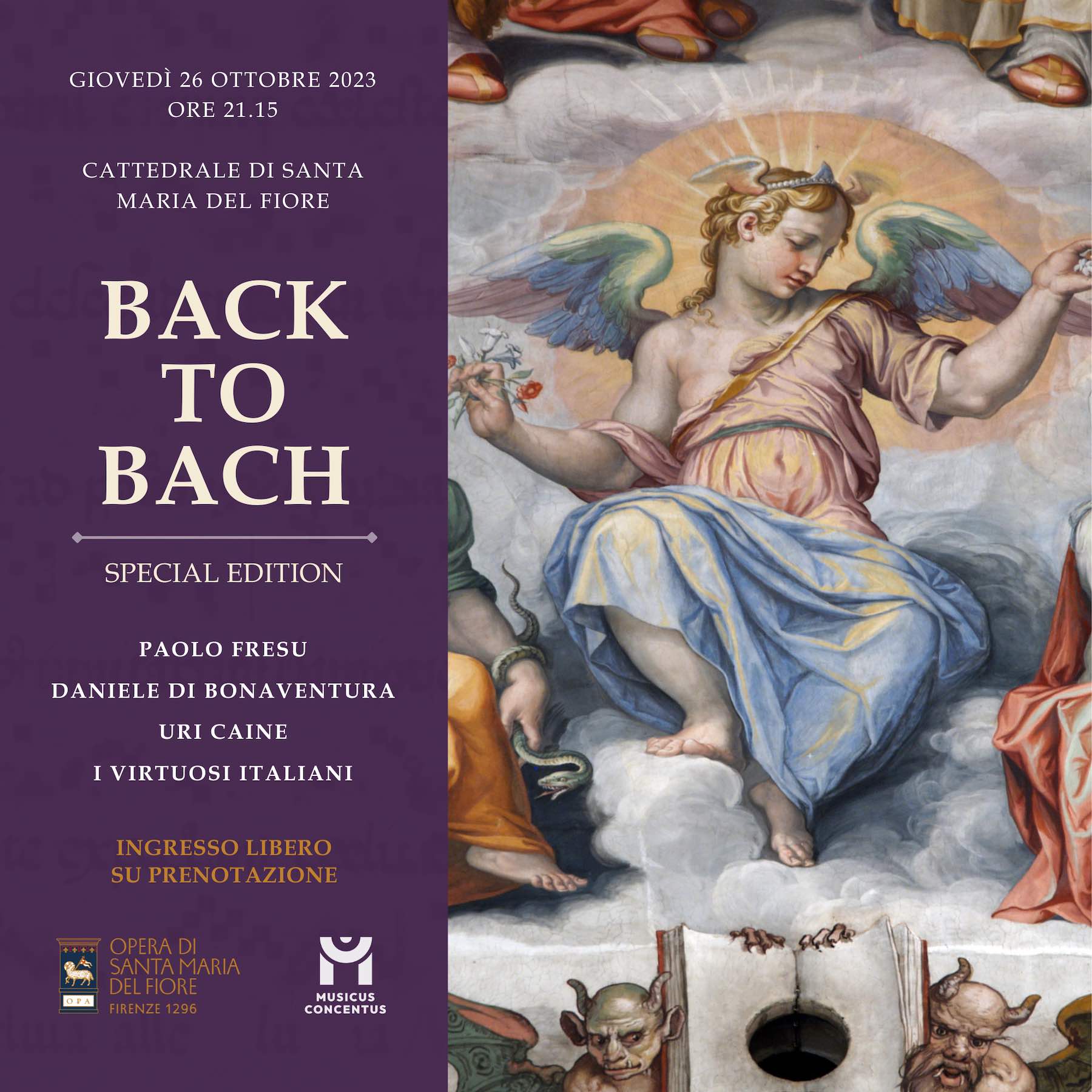 "Back to Bach – Special Edition" Set to Enchant Florence 2 "Back to Bach – Special Edition" Set to Enchant Florence