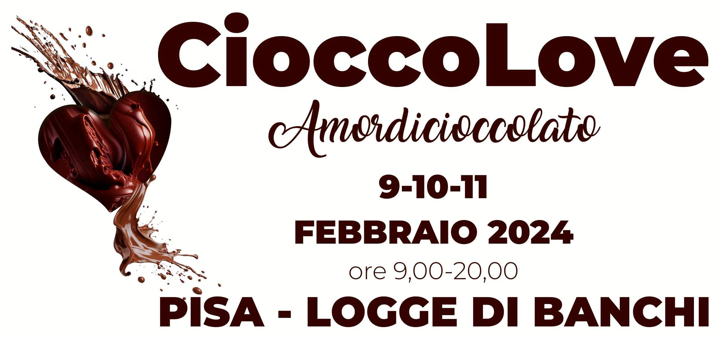 The Tempting Chocolate Fair in Pisa: A Sweet Journey at CioccoLove 1 The Tempting Chocolate Fair in Pisa: A Sweet Journey at CioccoLove - Official Flyer