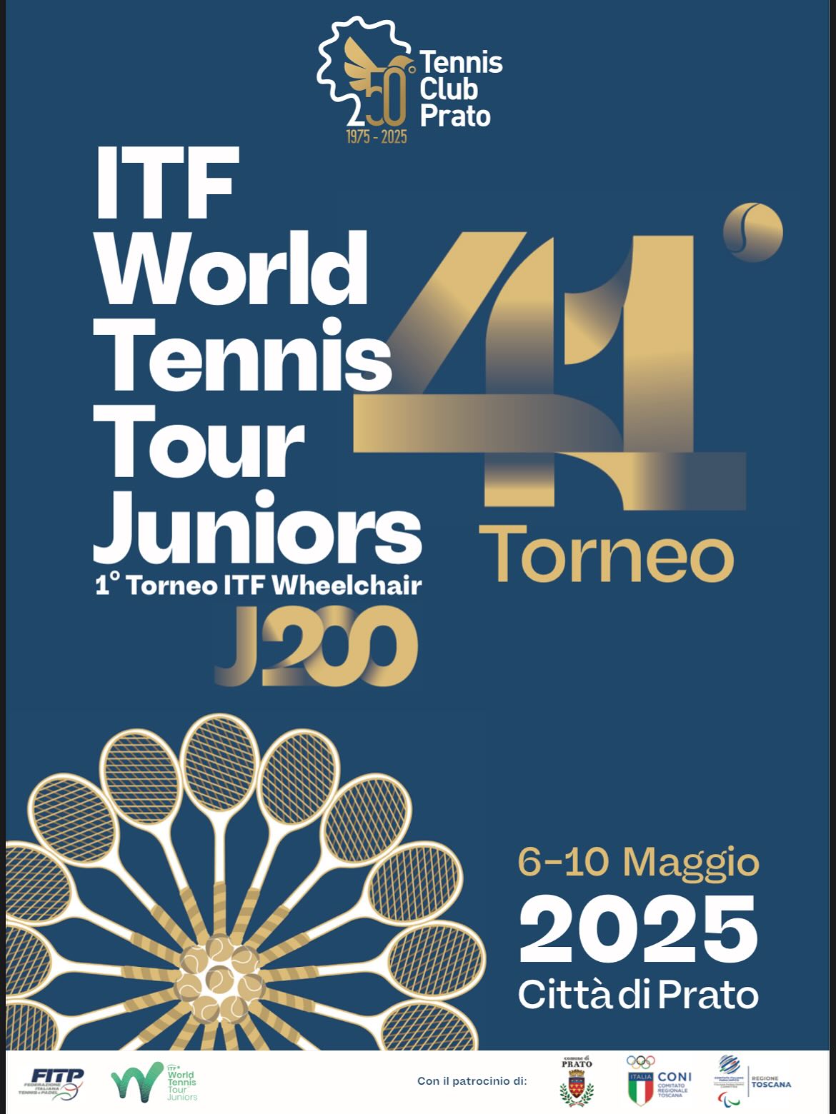 41st Edition of the ITF World Tennis Tour Juniors in Prato
