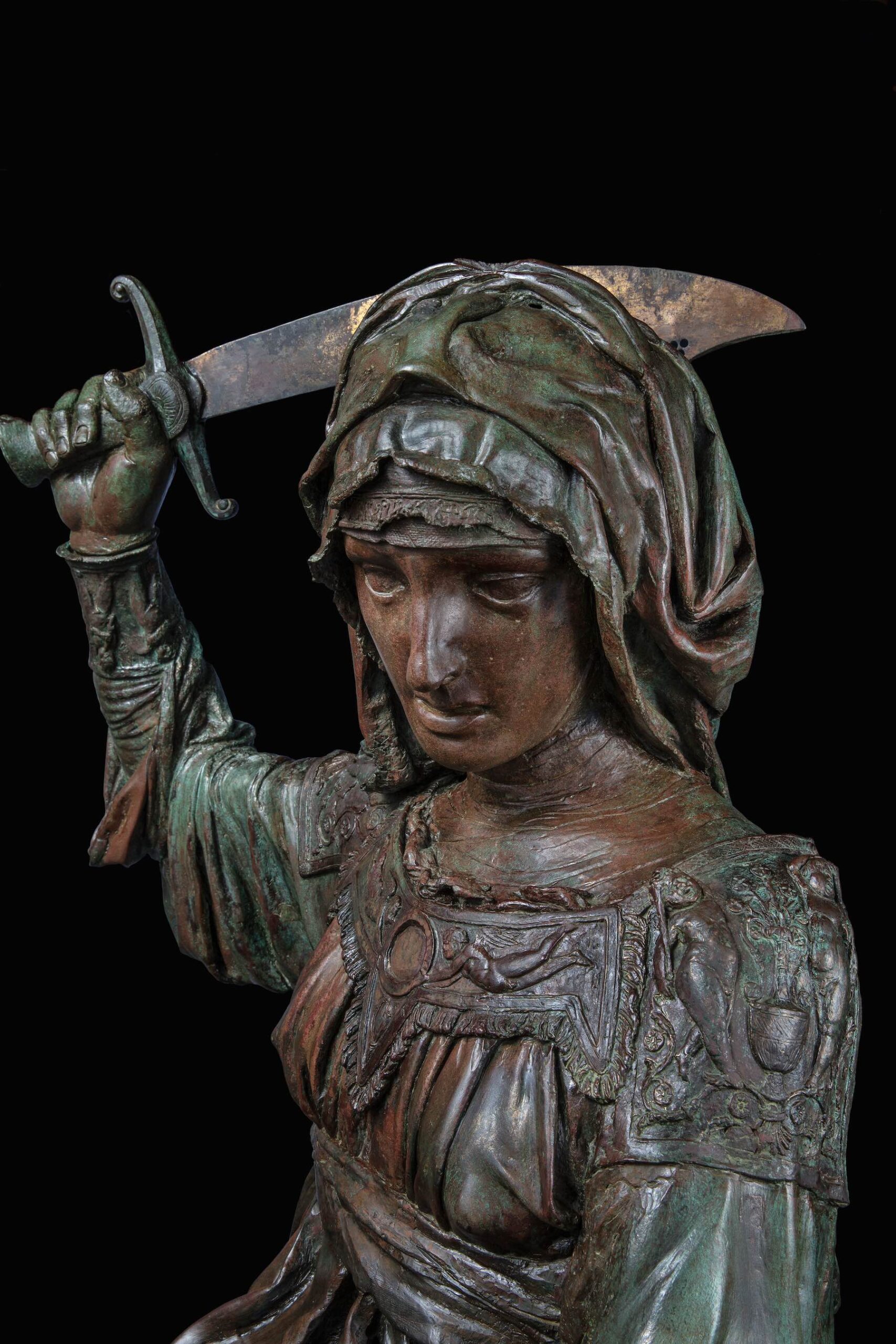 Judith and Holofernes: The Renaissance of Donatello's Statue in Florence 1 Detail of Donatello's Judith, recently restored (photo: Antonio Quattrone / release)