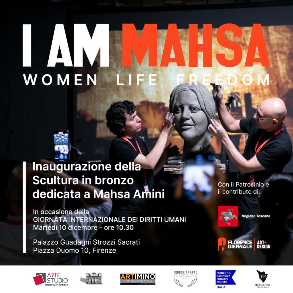 Mahsa Amini em Florenca