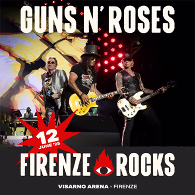 Guns N’ Roses at Firenze Rocks 2025: Get Your Ticket for This Unmissable Show!