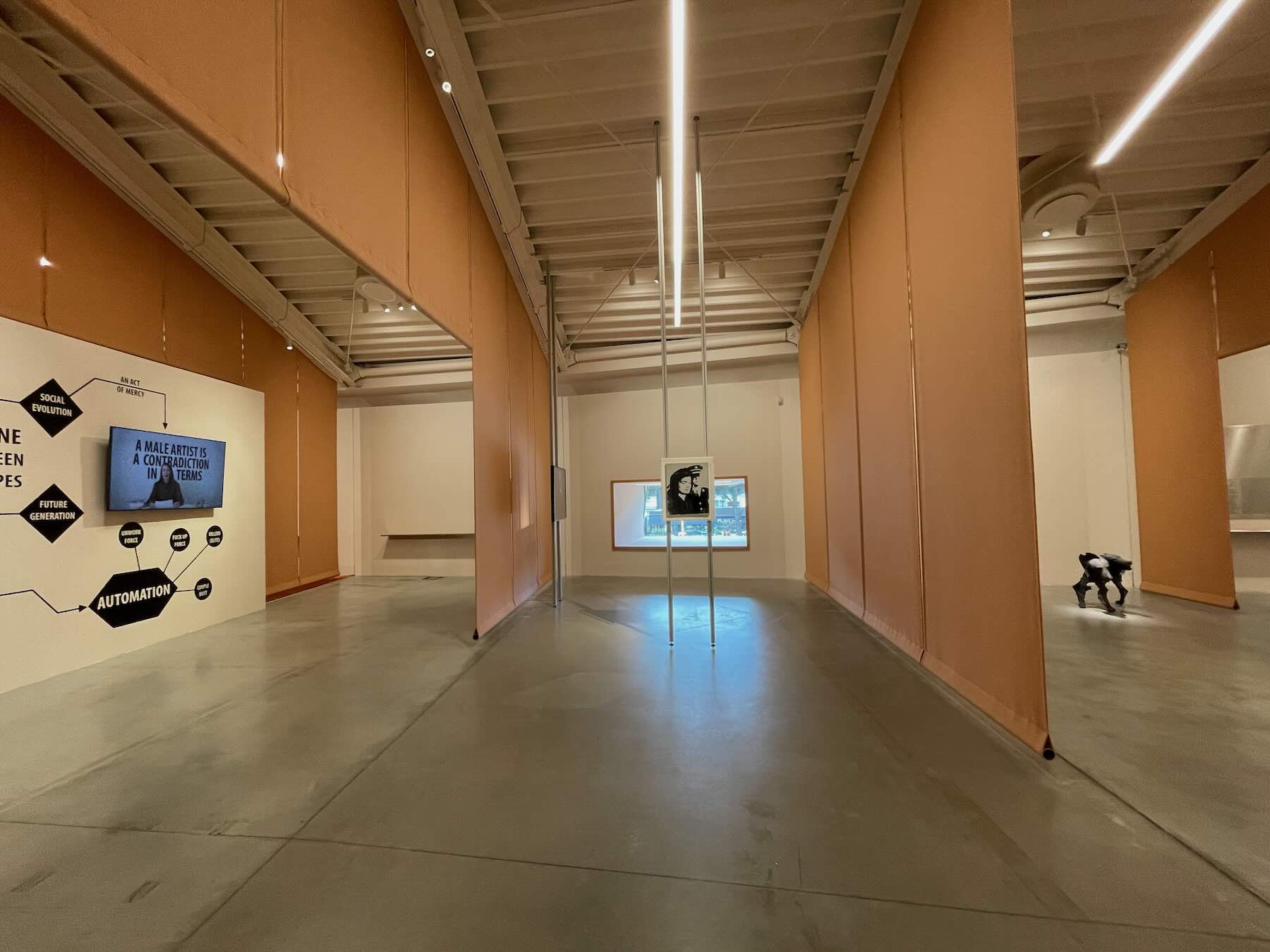Inside Centro Pecci in Prato – Permanent Collection Exhibition