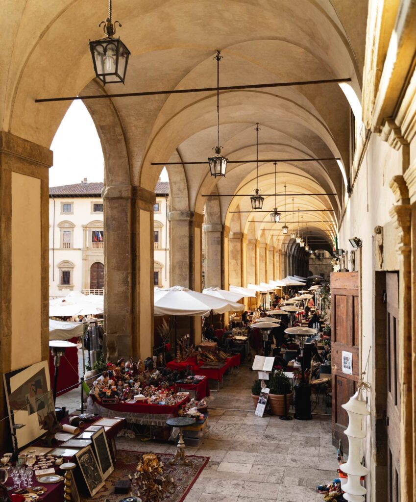 arezzo antiques fair