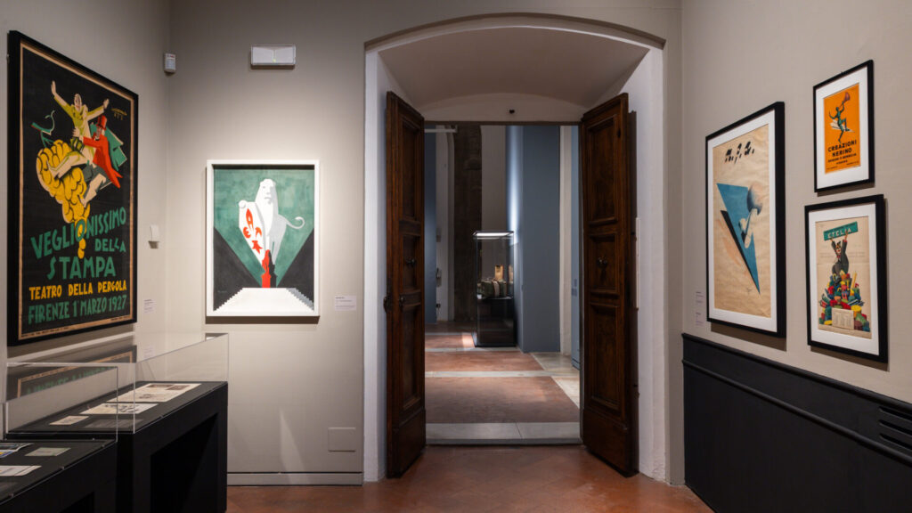 A look inside Firenze Déco at Palazzo Medici Riccardi, where posters, decorative arts, and 1920s style come together in Florence