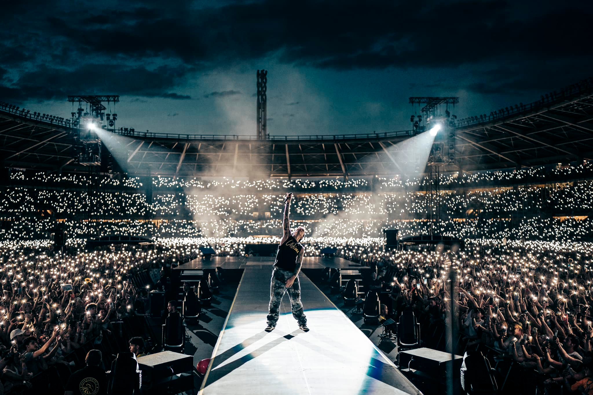 Ultimo in Florence 2027: Tickets and Dates for the Stadi 2027 Tour 2 Ultimo performing live, the Italian singer coming to Florence in 2027