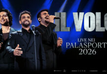 Il Volo in Florence: Tickets and Dates for the “Live nei Palasport 2026” Tour Il Volo, official poster for the Live nei Palasport 2026 tour, coming to Florence on December 12